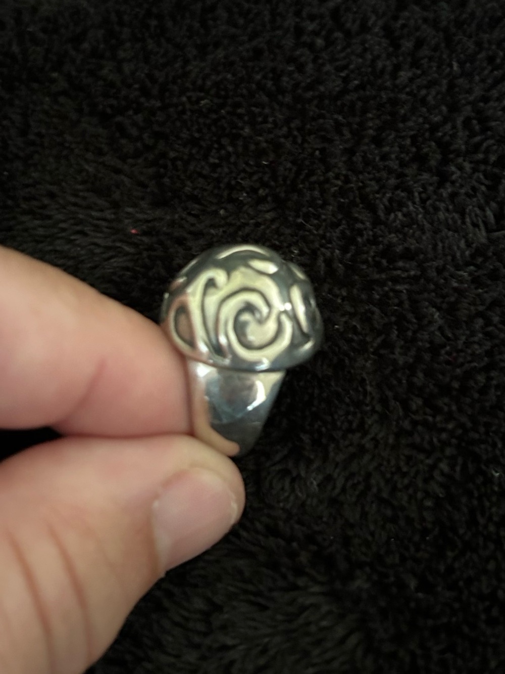 Silpada Dome Ring size 7